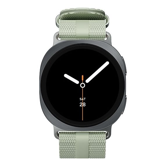 Galaxy Watch8 | 40 мм | Graphite | Athleisure/Sage | M/L, Размер: 40 мм, Цвет: Graphite, Тип ремешка: Athleisure, Цвет ремешка: Sage, Размер ремешка: M/L, Подключение часов: Bluetooth / Wi-Fi, изображение 2
